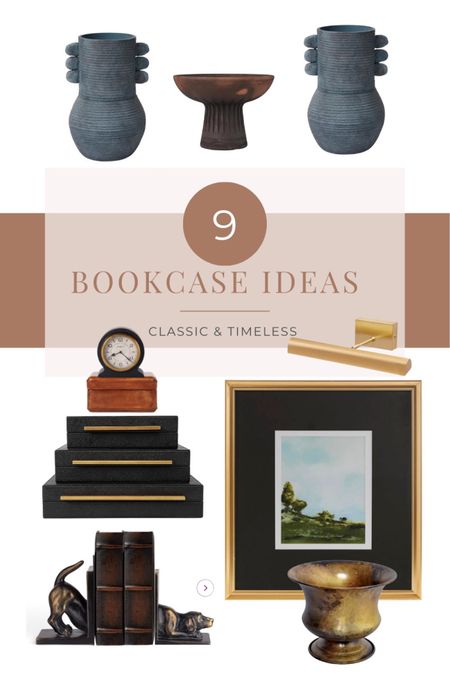 Are You Tired Of Staring At A Basic White Bookcase, But Not Sure Where To Start? 

Styling A Bookcase Can Be Overwhelming And It Takes A Little Bit Of Time And Strategy. From Decorative Bookends To Vases And Lighting, We've Got Your Bookcase Decor Ideas Covered.

From desktop Clocks, Decorative Boxes, small framed art, vases, to lighting. Check out these ideas for styling your Classic bookcase. 

#greatgifts #giftideas 

#LTKGiftGuide #LTKhome
