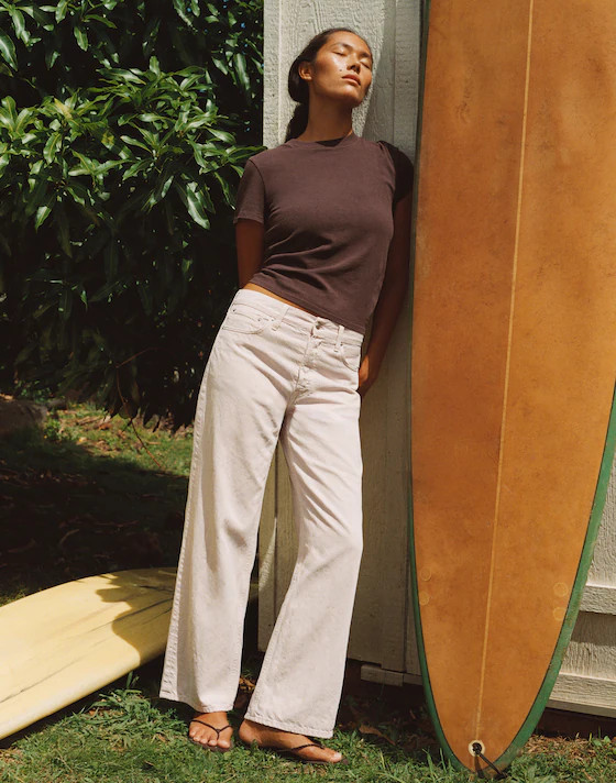 The Relaxed Tee in Vintage Jersey | Madewell