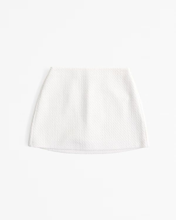 The A&F Scarlett Tweed Mini Skort | Abercrombie & Fitch (US)