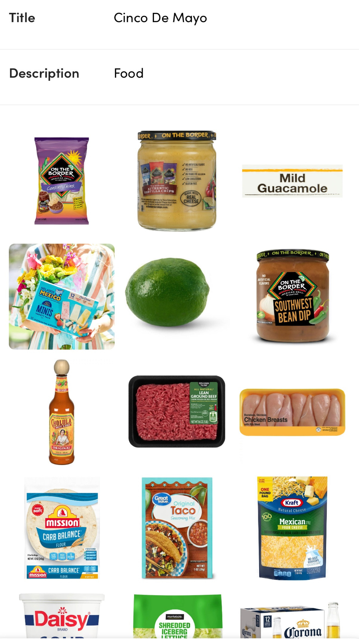 Cinco De Mayo Food! 

#cincodemayo

#LTKSeasonal #LTKfamily #LTKtravel