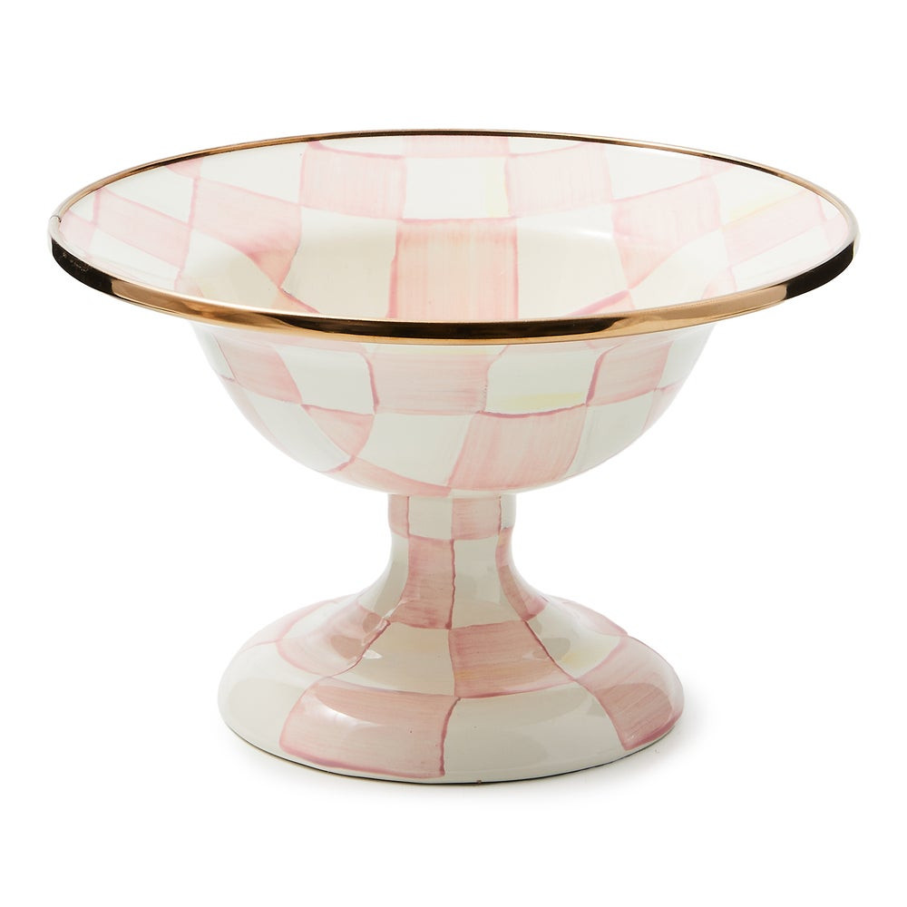 Rosy Check Small Compote | MacKenzie-Childs