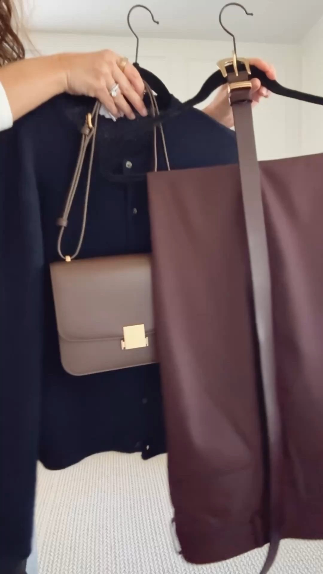 Fell in love with these trousers (had them shortened). Wearing size 4. 
Loafers tts and seriously the best. They come in ton of colors.  
Leather sneakers run small - I sized up. They do get even more comfortable with each wear.  


#LTKOver40 #LTKShoeCrush #LTKSeasonal