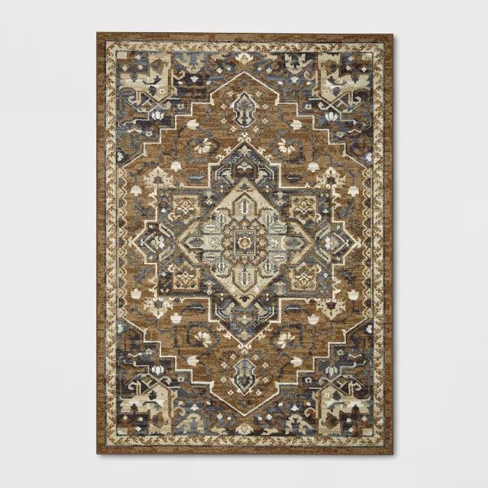 Printed Persian Geometric Design Tufted Rug - Threshold™ | Target