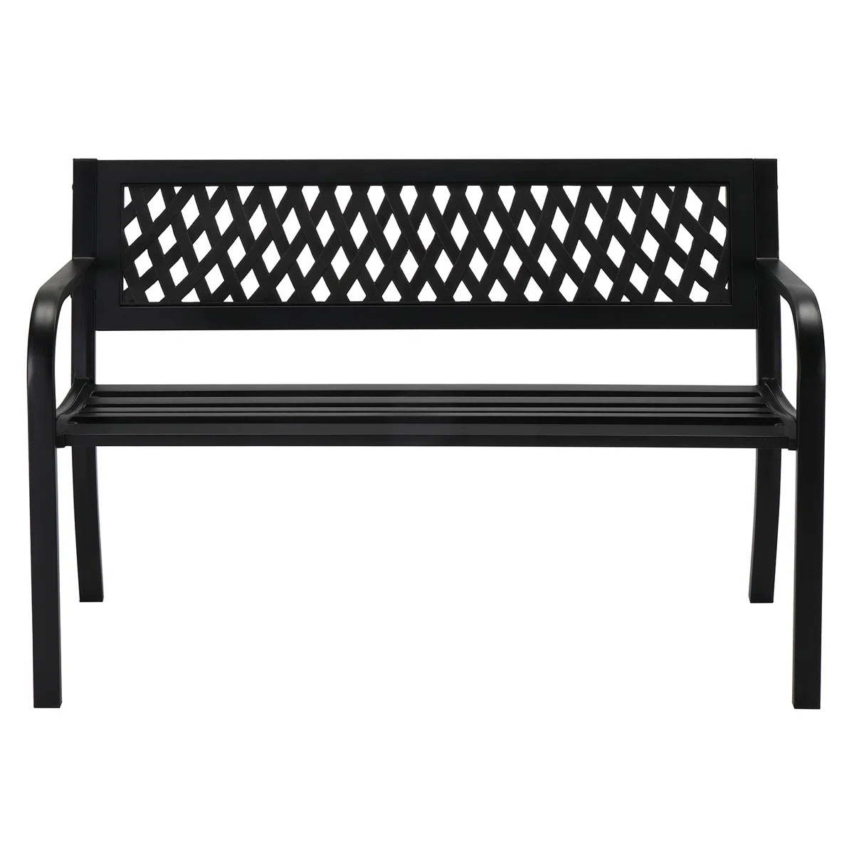Perihan Metal Outdoor Bench | Wayfair North America