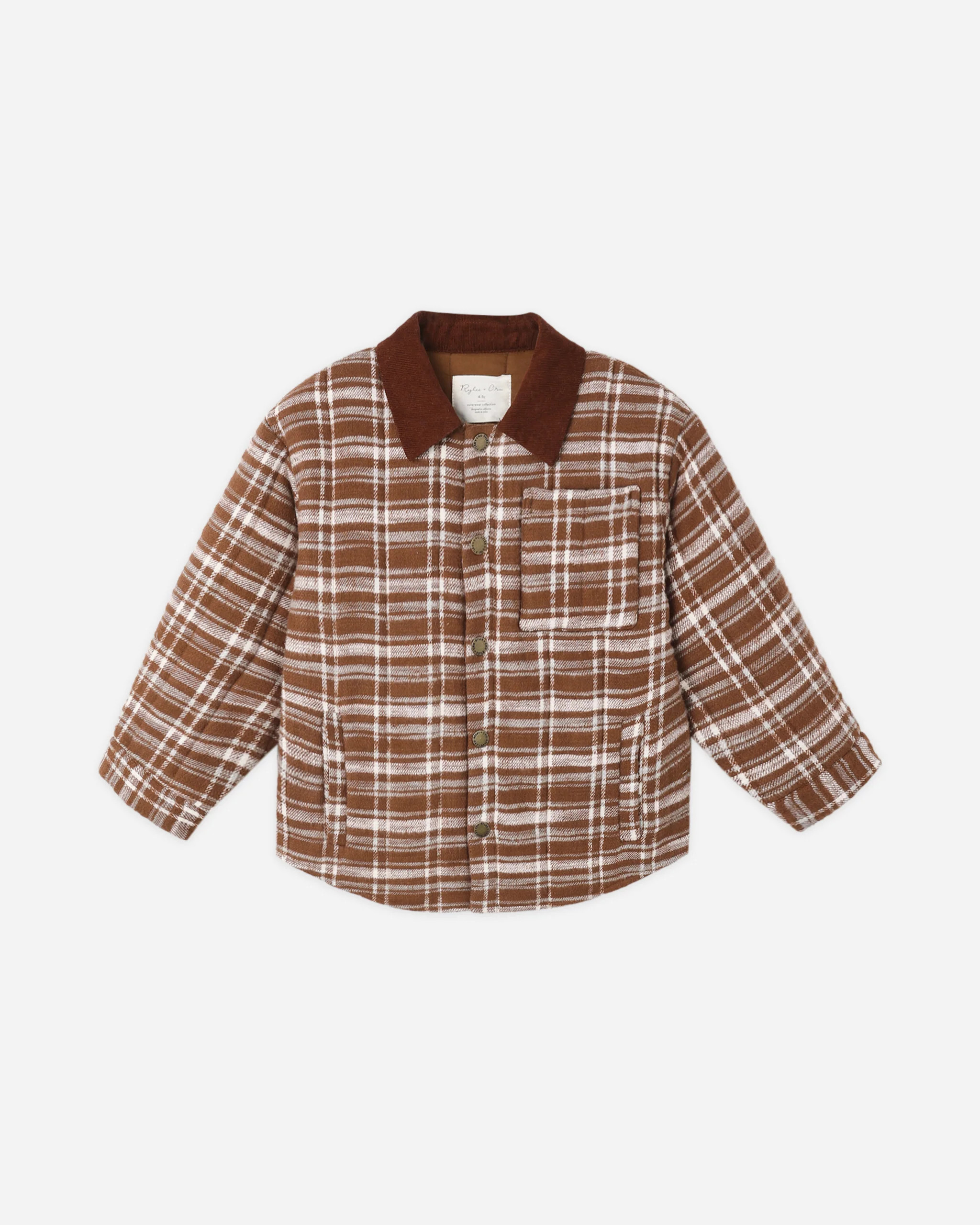 Nashville Quilted Jacket Aspen Plaid | Rylee + Cru