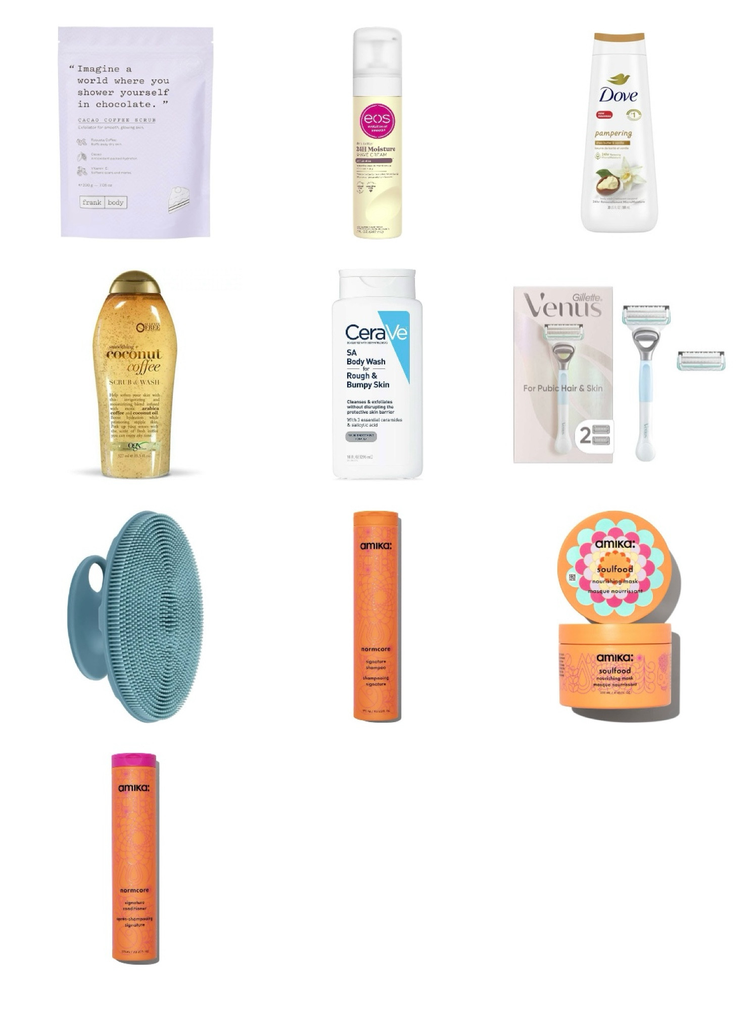 All time favorite shower essentials! Shower. Skincare. Body wash. Body scrub. Hair care. Everything smells so good!!! 

#LTKbeauty