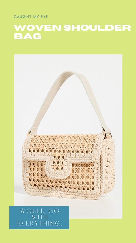 A neutral shoulder bag, but make it woven! This is the sweetest straw day bag I’ve found this seasons. Get it before it sells out! 

#LTKitbag #LTKSeasonal #LTKGiftGuide
