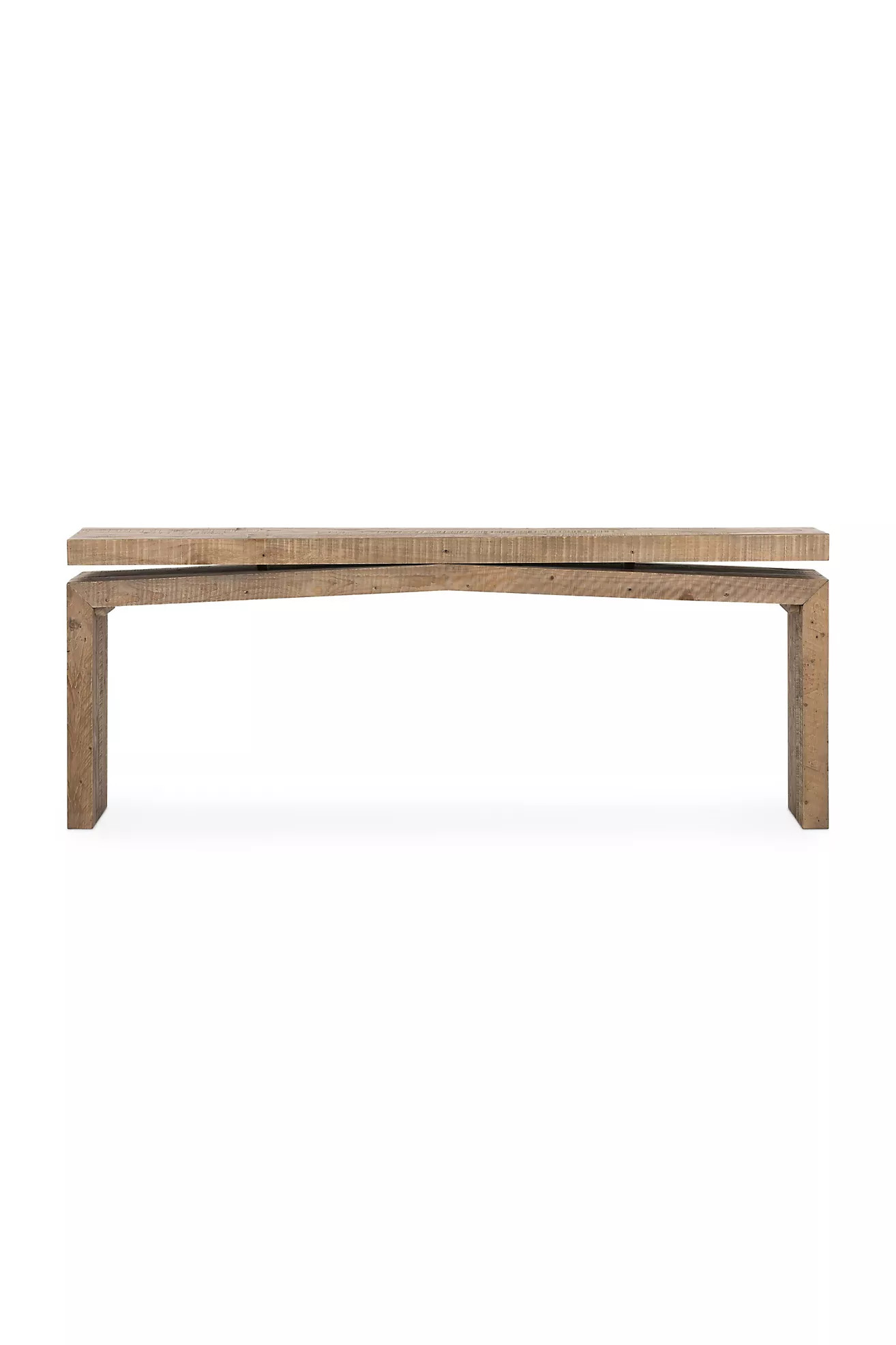 Matthes 79" Reclaimed Pine Wood Console Table | Anthropologie (US)