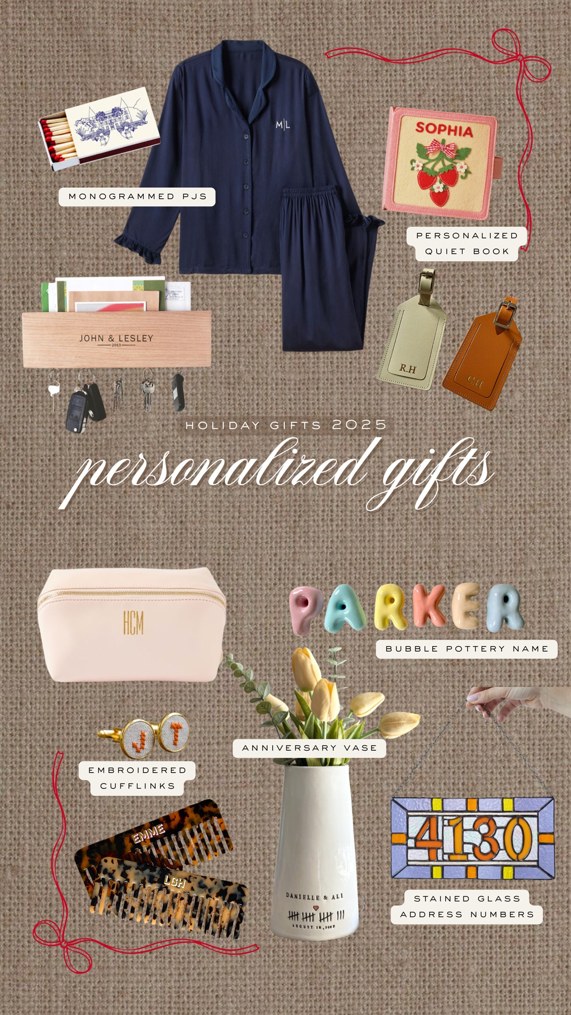 Personalized gift ideas! Order early to get in time for Christmas!

Gift ideas, personalized gifts, gifts for her, 2025 gift ideas 

#LTKGiftGuide #LTKHoliday