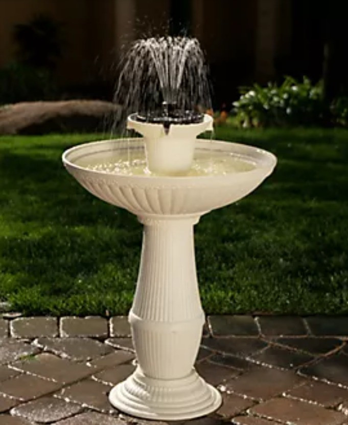 Bernini 28" Firmastone Ventosa Solar LED Illuminated 6-in-1 Fountain

#LTKSeasonal #LTKHome #LTKSaleAlert