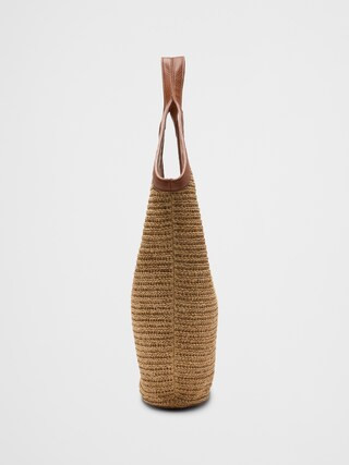 Straw Hobo Tote | Banana Republic Factory