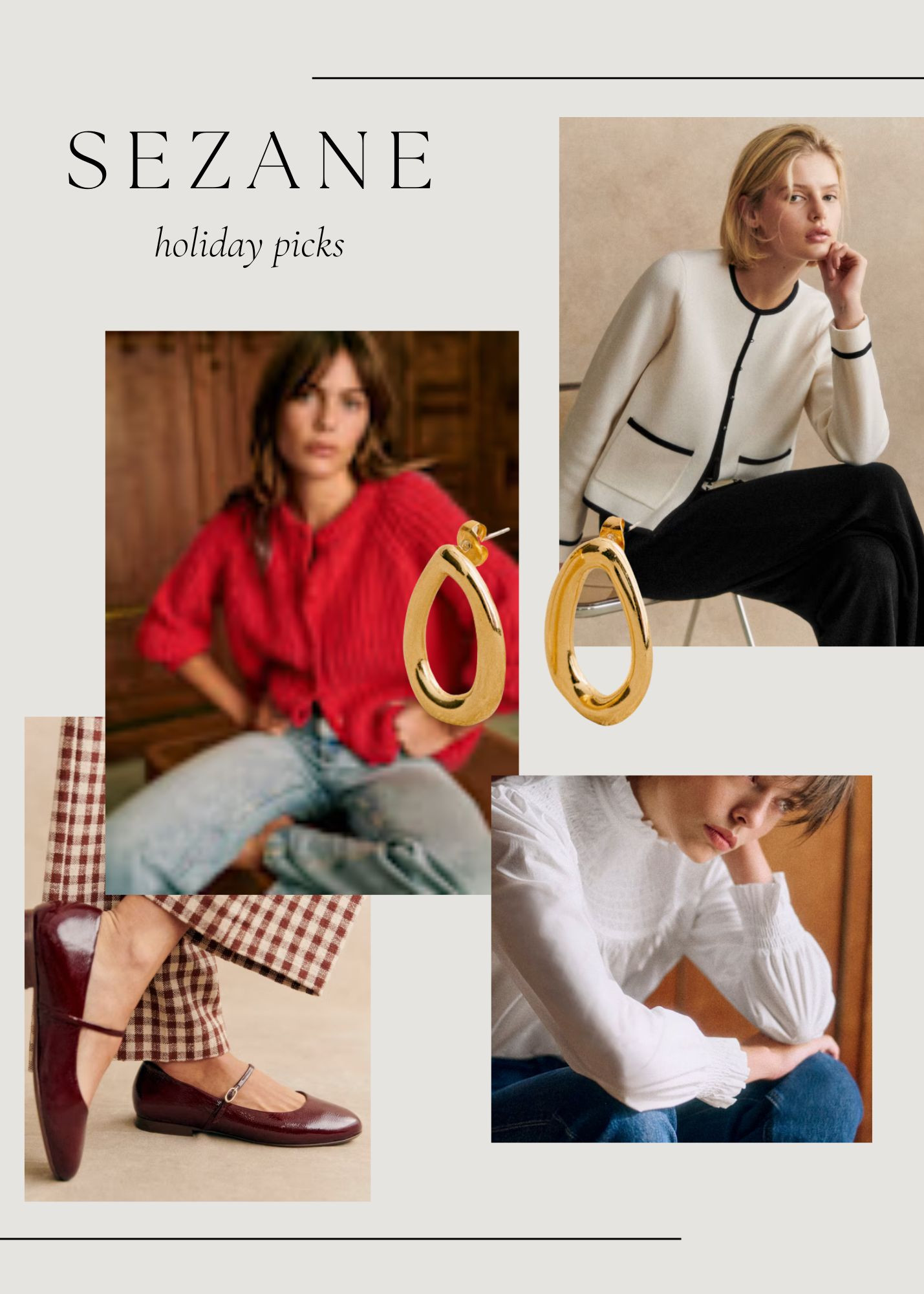 My holiday style picks from Sezane  

 #LTKHoliday #LTKSeasonal