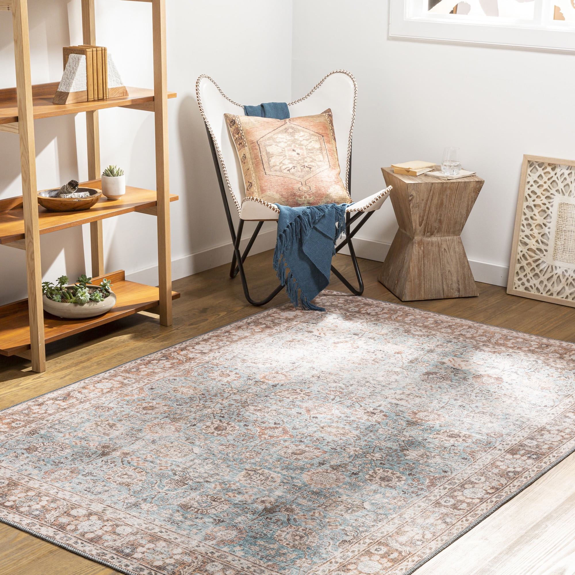 Art of Knot Cadarn Beige 9 ft. 3 in. x 12 ft. Indoor Machine Washable Area Rug - Walmart.com | Walmart (US)