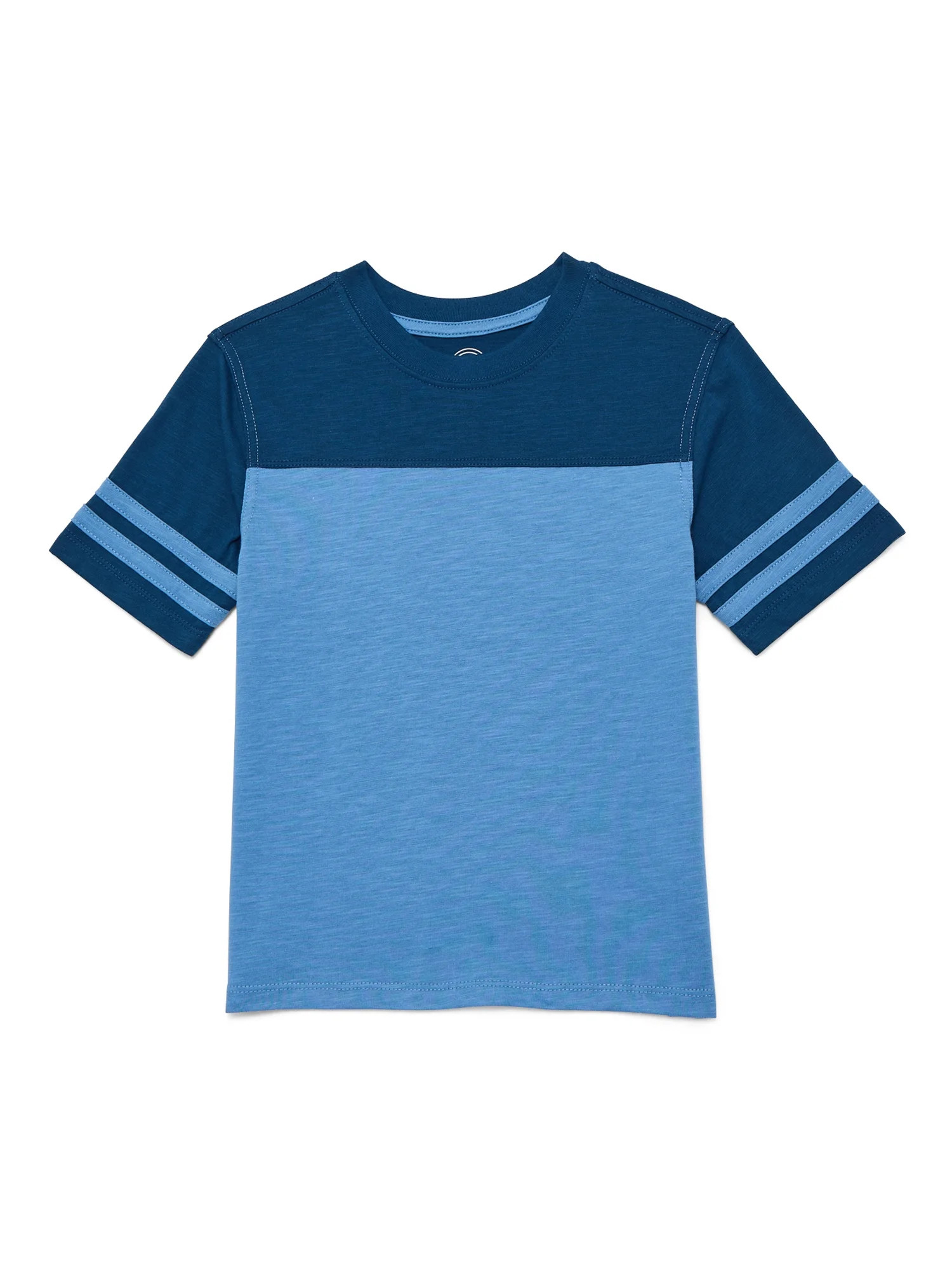 Wonder Nation Boys Football T-Shirt with Short Sleeves, Sizes 4-18 & Husky | Walmart (US)