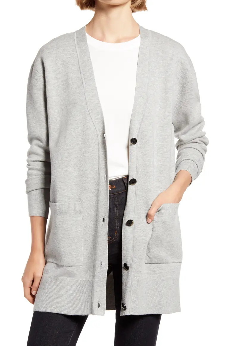 V-Neck Long Cardigan | Nordstrom