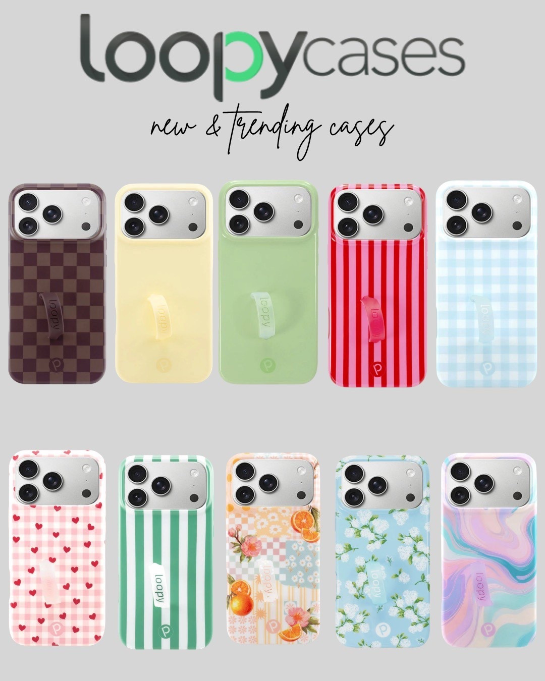 These Loopy Cases designs are so cute and actually functional (the loop = no more drops 🙌). Loving all the new + trending styles right now—perfect mix of trendy + practical.

From everyday neutrals to fun statement prints, there’s a vibe for everyone 🤍
Trust me… once you try one, you won’t go back!!

#LTKfinds #LTKtech #trendingnow #phonecaseobsessed #loopycase

#LTKSeasonal #LTKmomlife