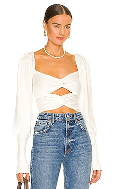 LPA Ayla Top in Ivory from Revolve.com | Revolve Clothing (Global)