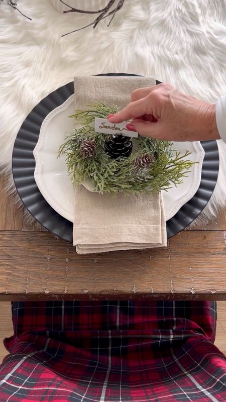 This is an easy peasy place setting for your holiday entertaining. You can find the link for my slipcovers on my Instagram bio  

#LTKHoliday #LTKfindsunder50 #LTKhome