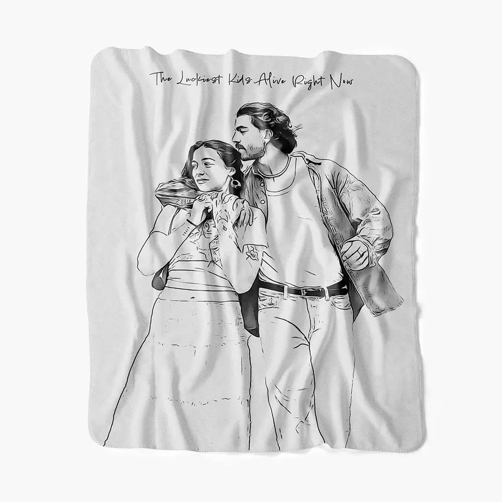 Eternal Linescape Custom Blanket | Lime & Lou (US)