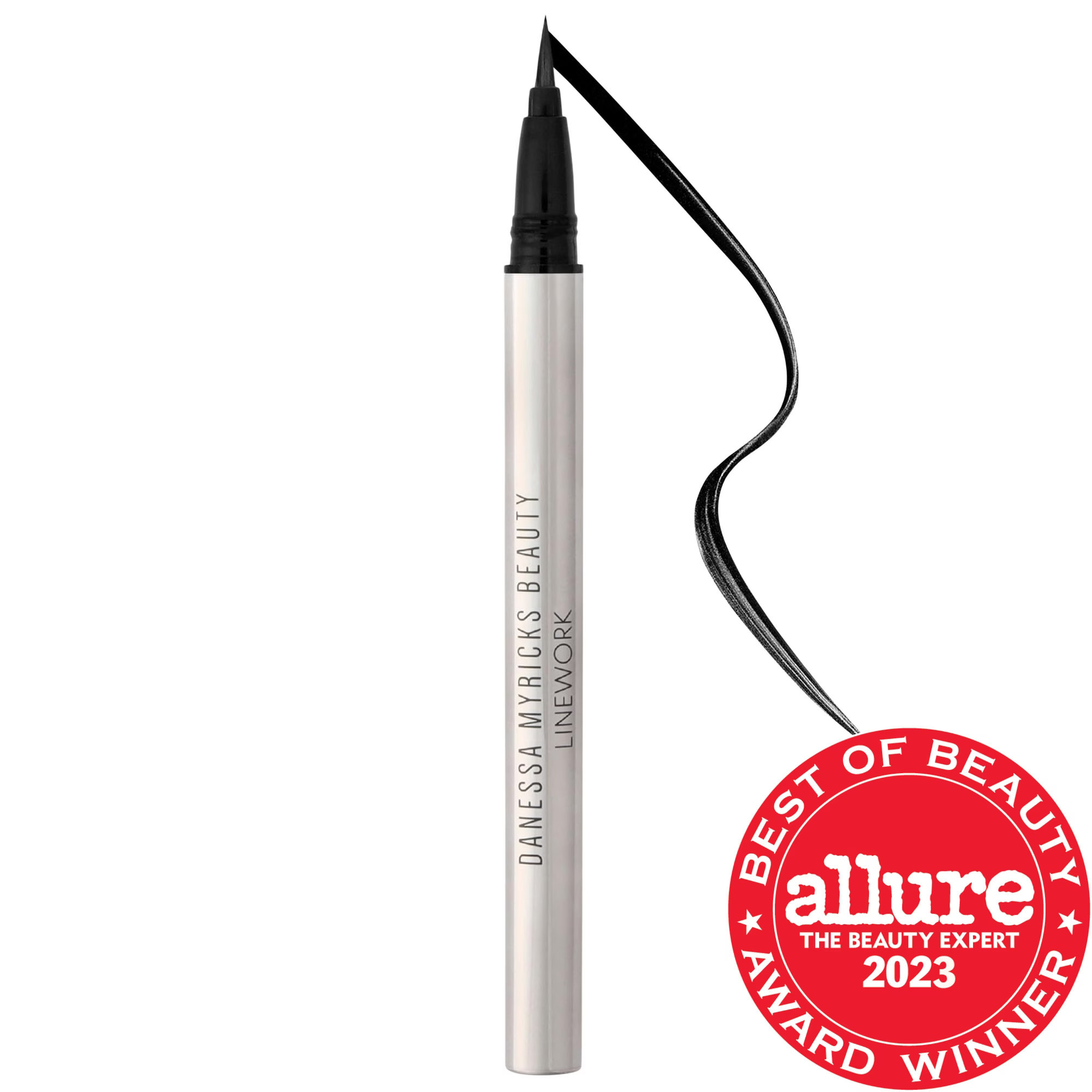 Danessa Myricks Beauty Linework Paintbrush Fluid Liquid Eyeliner 0.034 oz / 1 ml | Sephora (US)