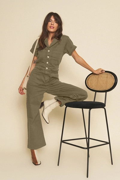 Whimsy + Row Logan Organic Cotton Jumpsuit | Urban Outfitters (US and RoW)