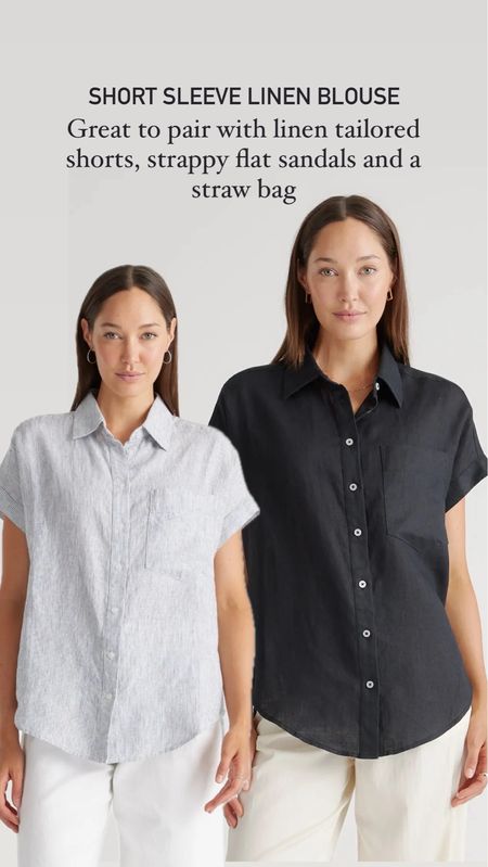 Linen essentials!

100% linen button down short sleeves, tank top

Travel outfit


#LTKtravel #LTKover40 #LTKstyletip