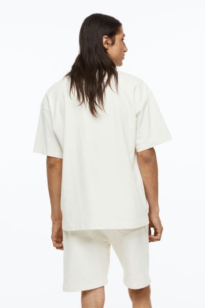 Oversized Fit Cotton T-shirt | H&M (US + CA)