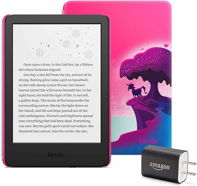 Kindle Kids Essentials Bundle including Kindle Kids (2022 release), Kids Cover - Unicorn Valley, ... | Amazon (US)