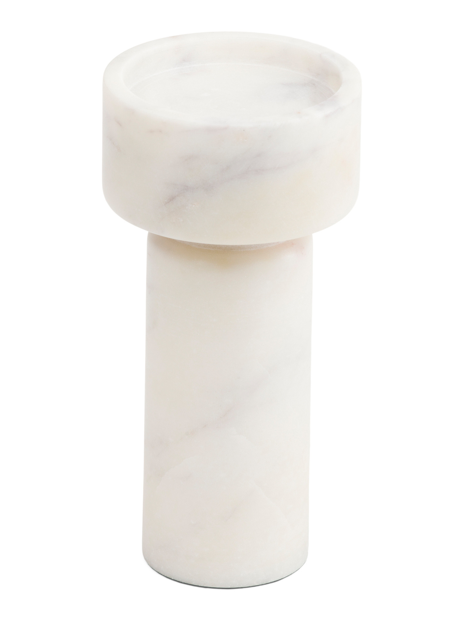 8x4 Apollo Solid Marble Candle Holder | TJ Maxx