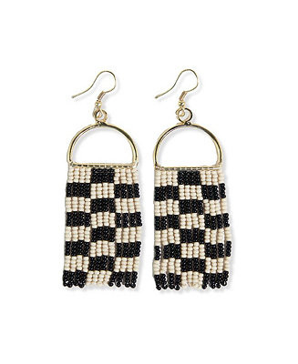 Allison Beaded Fringe Earrings | Macy's