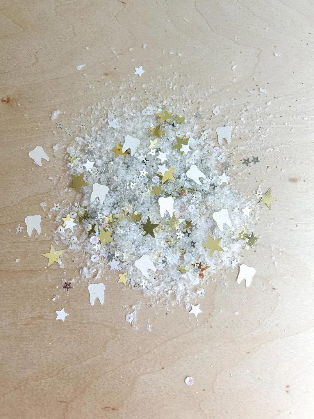 Tooth Fairy Confetti: Glitter Dust Stars Receipt Gift Kit - Etsy | Etsy (Global)