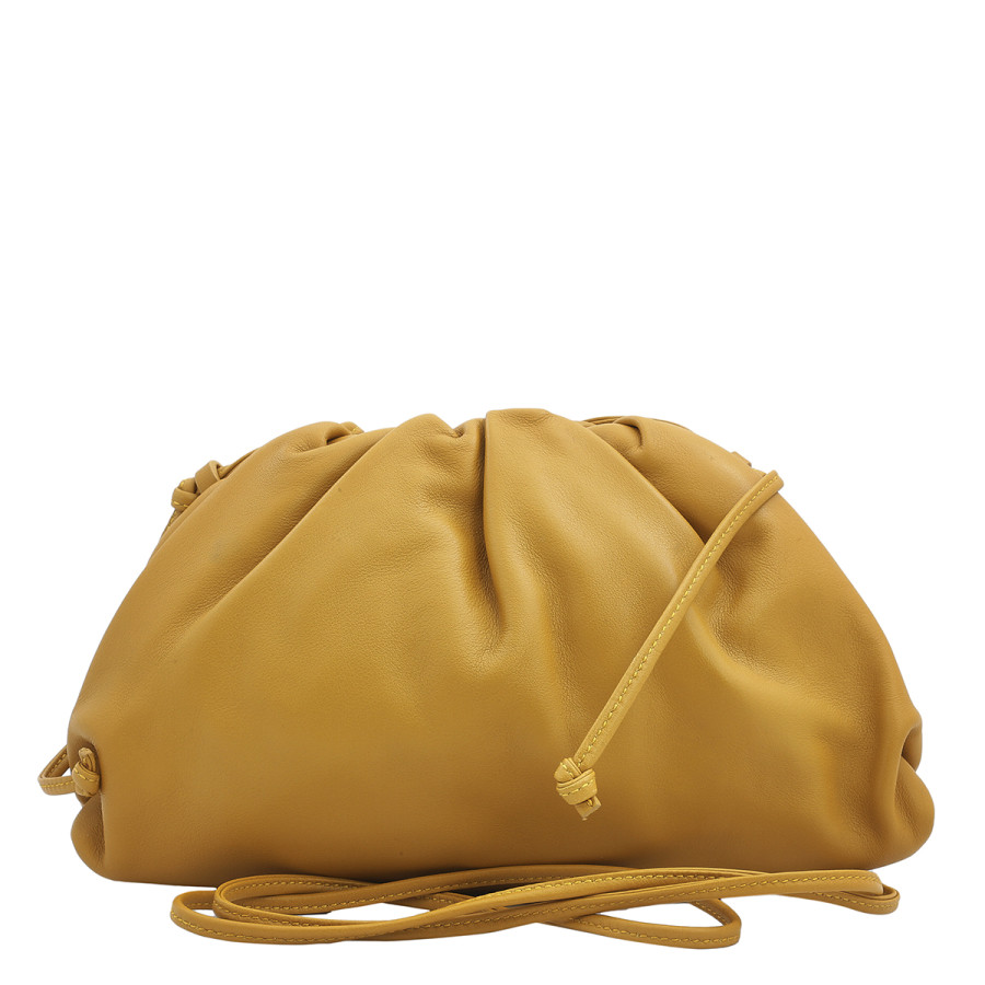 Bottega Veneta Ocra/Gold The Pouch 20 Bag | Jomashop.com & JomaDeals.com