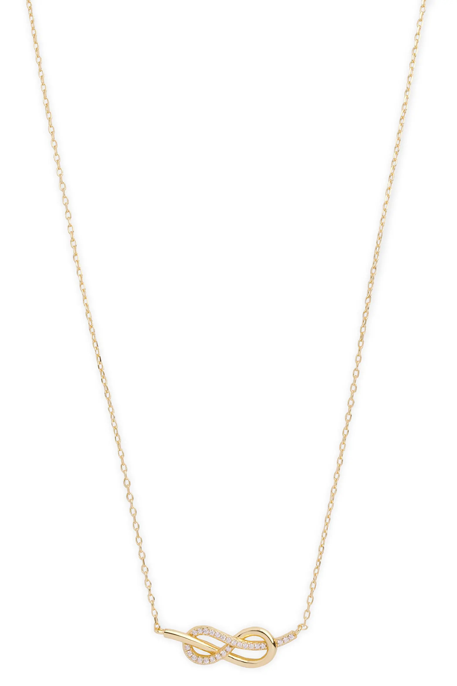 Love Knot Pavé Pendant Necklace (Women) | Nordstrom | Nordstrom