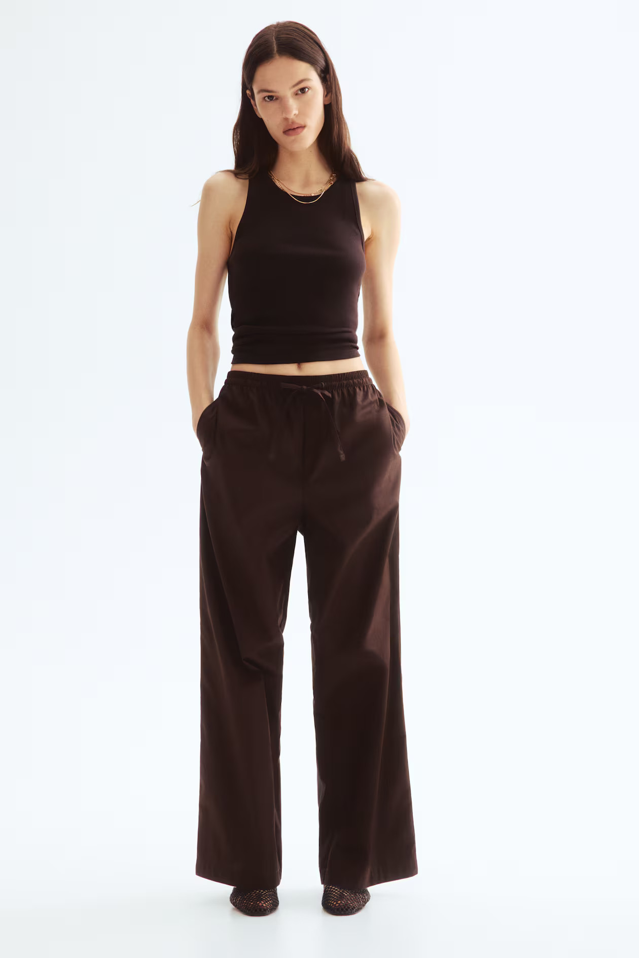 Cotton Drawstring Pants | H&M (US + CA)