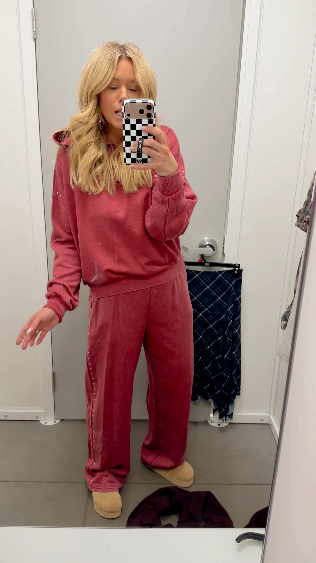 The cutest set ever from Walmart!!! I’m wearing a large on the top and small bottoms