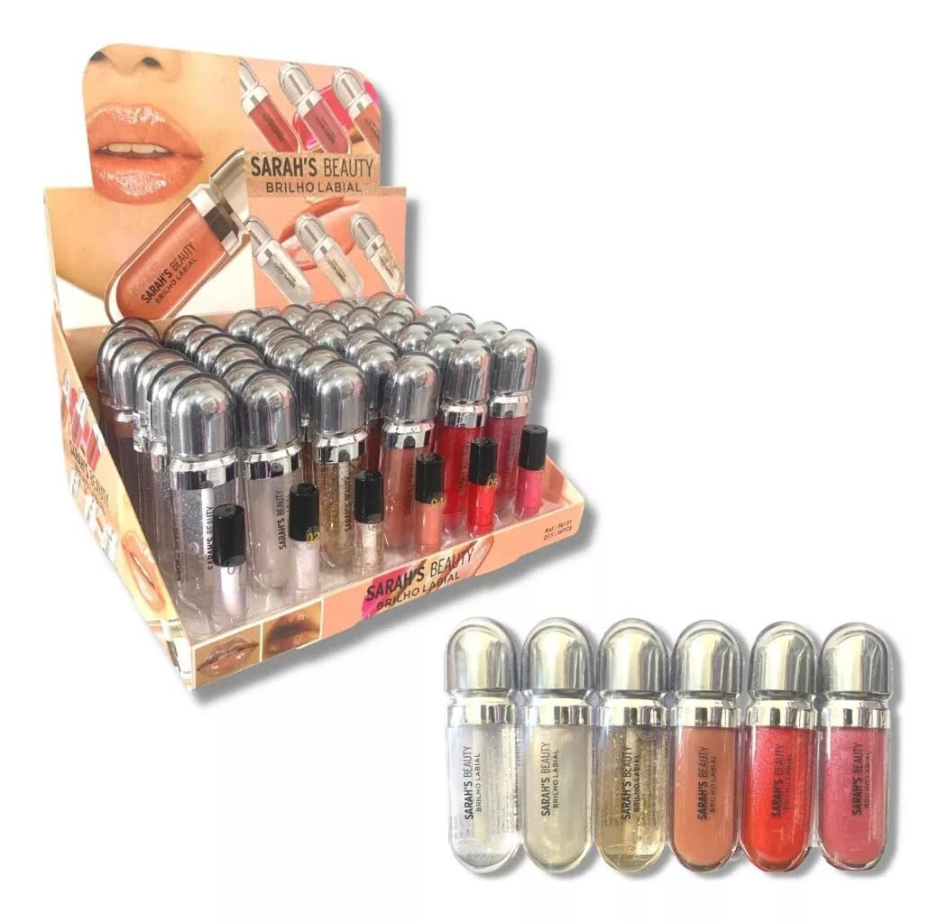 Gloss Alto Brilho Labial Sarahs Beauty (1) | Amazon (BR)