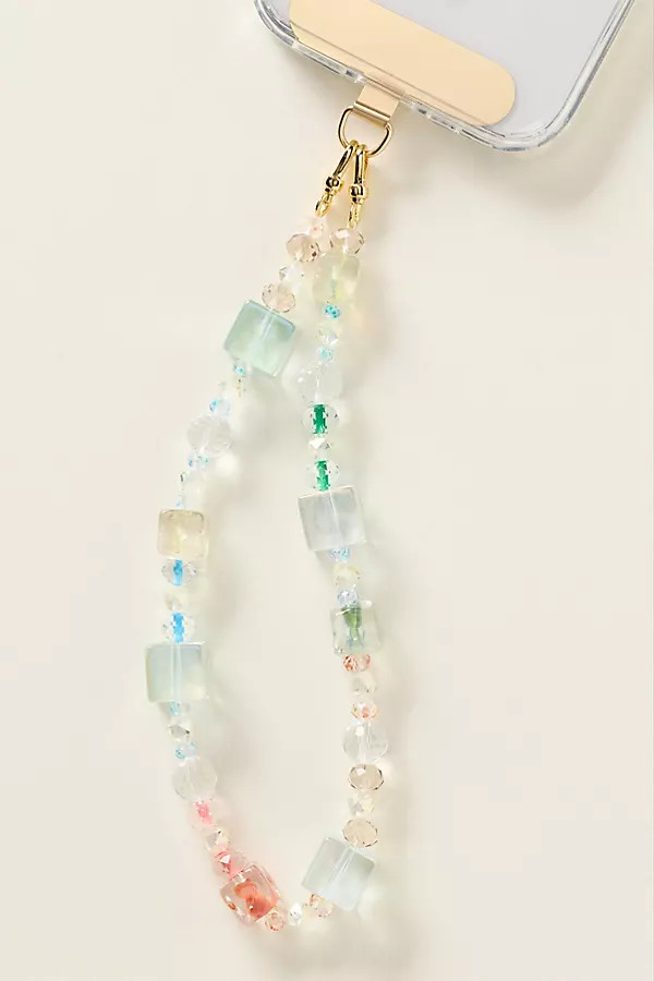 Colorful Prism Beaded Phone Chain | Anthropologie (US)