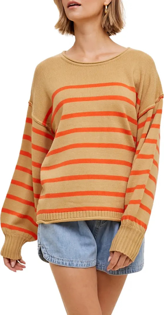 WISHLIST Stripe Knit Sweater | Nordstromrack | Nordstrom Rack