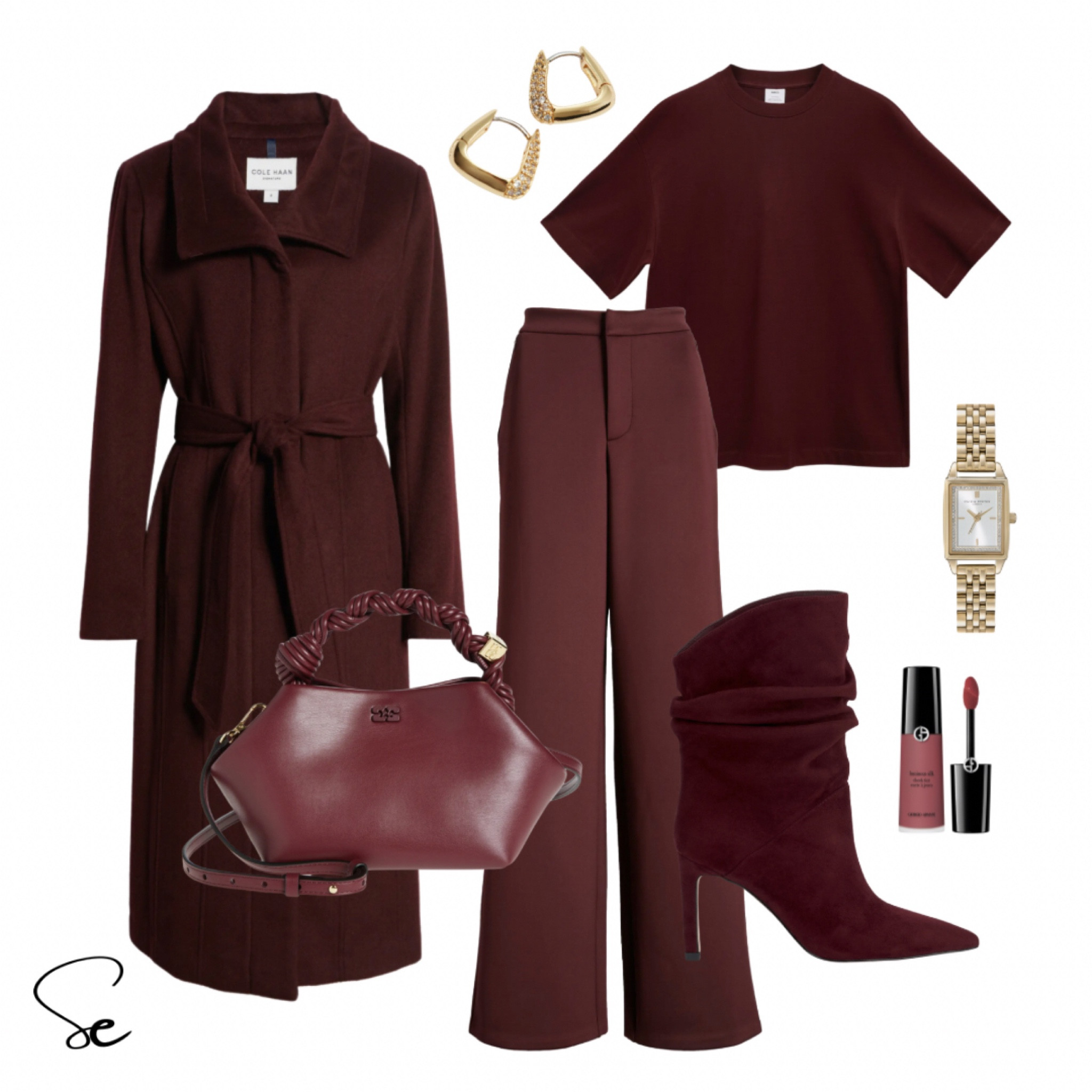 Burgundy Fall Outfit
Autumn Outfit Burgundy Coat, Pants, Bag, Boots

#LTKWorkwear #LTKStyleTip #LTKItBag