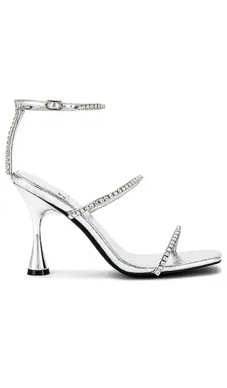 Demonica Sandal in Silver | Revolve Clothing (Global)