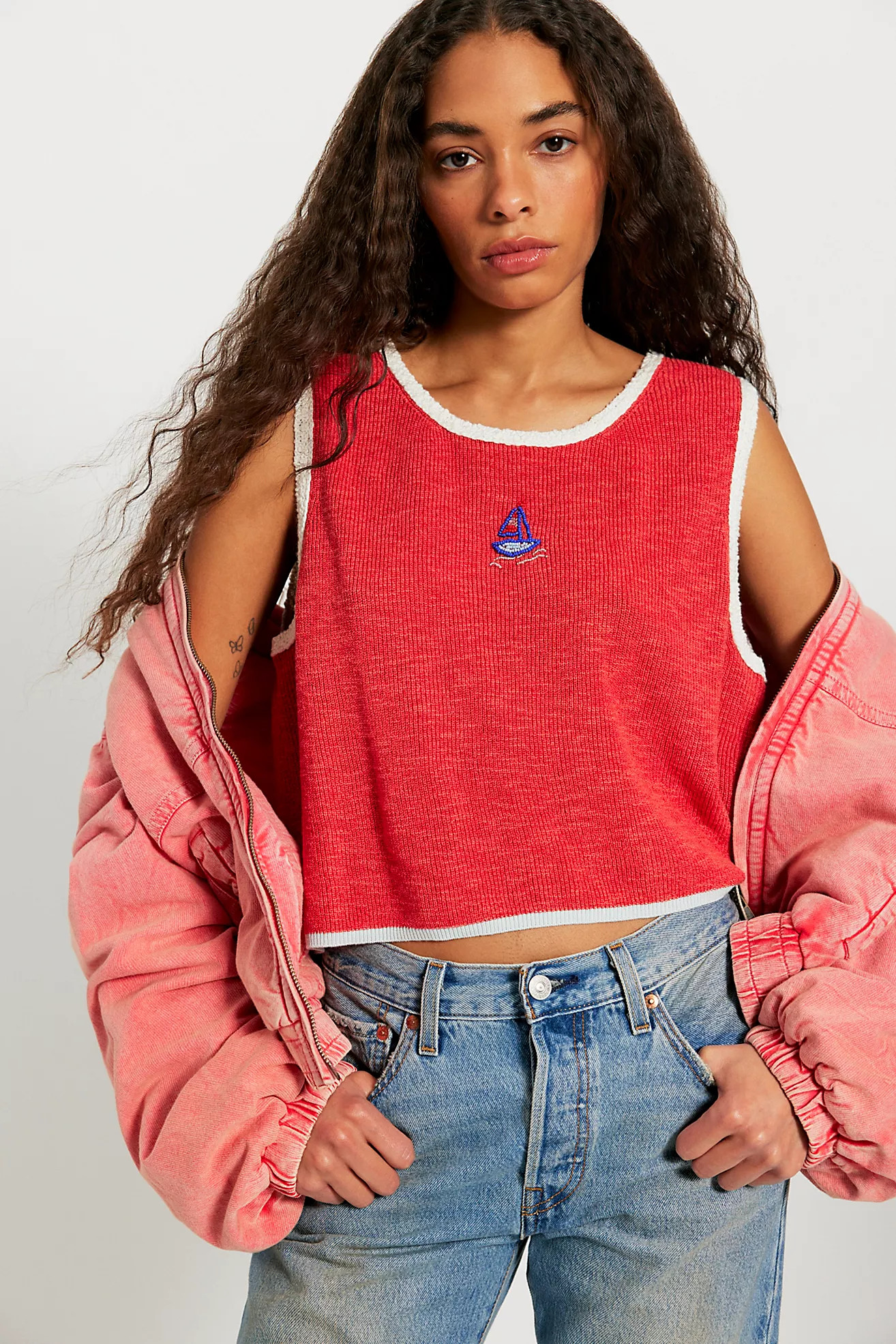 Shelly Sweater Tank | Free People (Global - UK&FR Excluded)