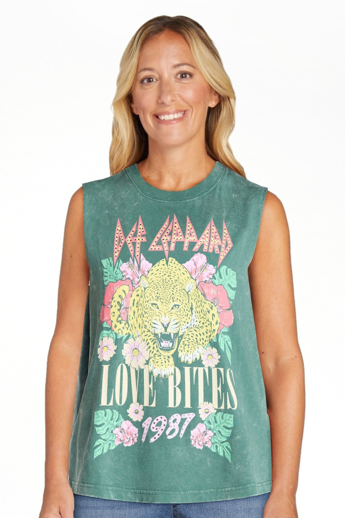 Def Leppard Women's Muscle Tank Top, Sizes XXS-XXL | Walmart (US)