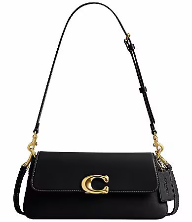 COACH Jet Shoulder Bag - Black | Dillard's