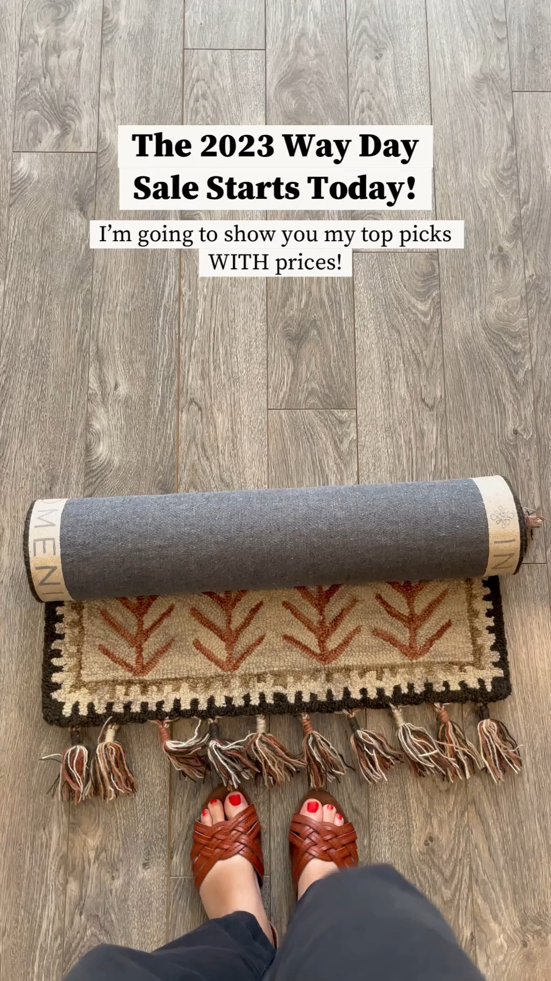 #ad It’s the most wonderful time of the year - Way Day, of course! For two days only, you can get up to 80% off at @wayfair and free shipping on everything. The sale runs from now until midnight on April 27, 2023. 

I got this stunning hand-hooked wool area rug that features geometric prints, tassels, and a fringed border. As I type this, it has 503 reviews and 4.8 stars out of 5, and I wholeheartedly agree with these reviews. The best part? It’s just $47 for the 2’x3’ (the size I got), and it comes in five other sizes as well.

🔗To shop all my Way Day sale picks, just hit the link in my bio and then this photo or “find me on LTK” 🔗

*Note that prices are subject to change

#wayfair #Wayday #noplacelikeit #wayfairathome #dealoftheday #saleblogger #salealert #wayfairfinds #transitionaldecor #moderntraditional #homedecor #wayfairfinds #salealert #decoratingonabudget #moderntraditional #designonadime #luxforless #transitionaldesign #rug #carpet #deal #transitionalstyle #entryway #hallway #bedroom #californaicool #bedding
Modern traditional home decor. Wayfair sale finds. Wayfair finds. Affordable home decor. Transitional lighting. Affordable bakeware. Arched floor mirror. Deal of the dale. Sale blogger. Home decor on a budget. Wool rug. 


#LTKhome #LTKunder50 #LTKsalealert