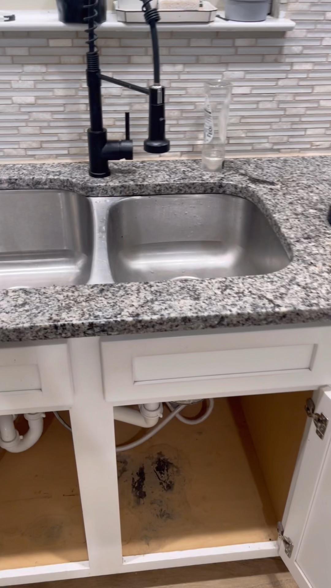 DIY sink installation 
Cut the granite countertop and replaced single sink with double sink. Tools used and sink linked 