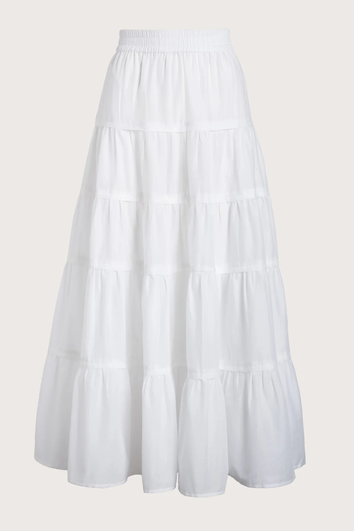 Hana Skirt in White | Merlette NYC