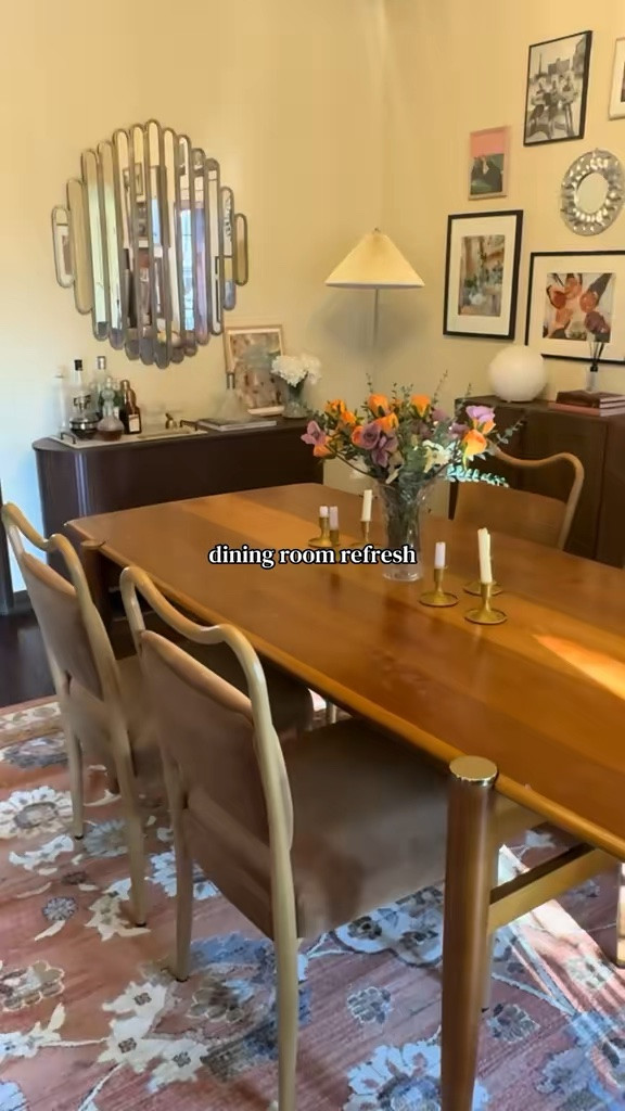 After a year long search I finally found the perfect rug from @Wayfair for the dining room! I really love how it brightened up the space. I’ve also had these ochre linen curtains from @Etsy for years and finally found a spot for them. I can’t wait for all the hosting and dinner parties to come!

#LTKHome