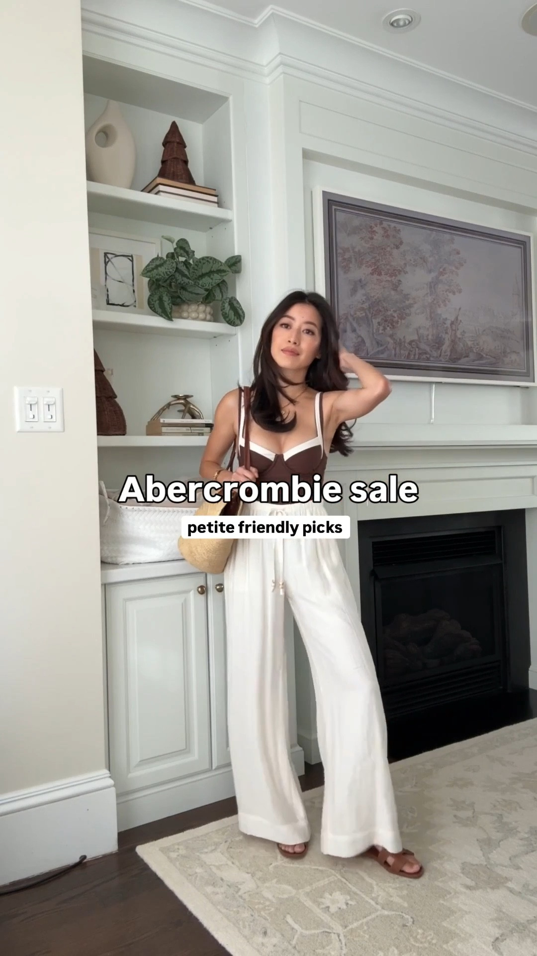 Last day (Monday) of Abercrombie sale and to use code AFJEAN for extra 15% off 

Outfit 1: 
• no bra needed maxi Dress XXS petite, 100% cotton. good for smaller busts TTS

Outfit 2: 
• High rise 90s relaxed jeans 24 Extra Short  
• Sweater XXS - relaxed fit, sleeves long on me 

Outfit 3: 
• brown polka dot Bra-Free Mini Dress XXS Petite

Outfit 4:
• Wide leg jeans 24 Short, loose at my waist, could prob size down
• Abercrombie top coat XXS petite
• Double layered brown crewneck layering top XS (I size up in fitted tops so it isn’t too tight) nice and soft

Other looks:
• Underwire One-Piece Swimsuit size XXS (I need to try a size up, cups fit small) + Crinkle Textured Pull-On Pant size XXS short 

• High rise 90s relaxed jeans size 24 extra short + sage green rounded sleeve cardigan size xxs, sleeves on the long side and lower cut neckline 


Petite friendly jeans, spring break, warm weather getaway vacation dresses, family photo dresses, easy mom outfits

#LTKTravel #LTKWorkwear #LTKPetite