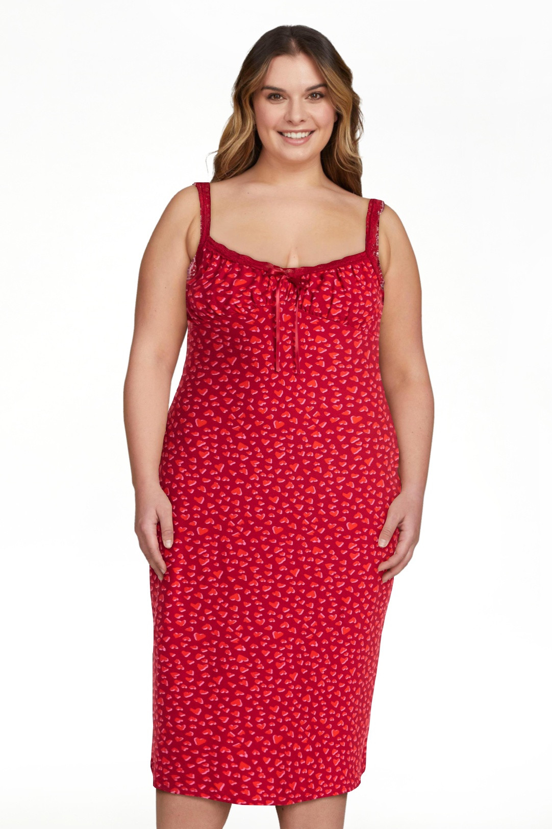 No Boundaries Lace Strap Midi Dress, Women's XXS-XXL | Walmart (US)