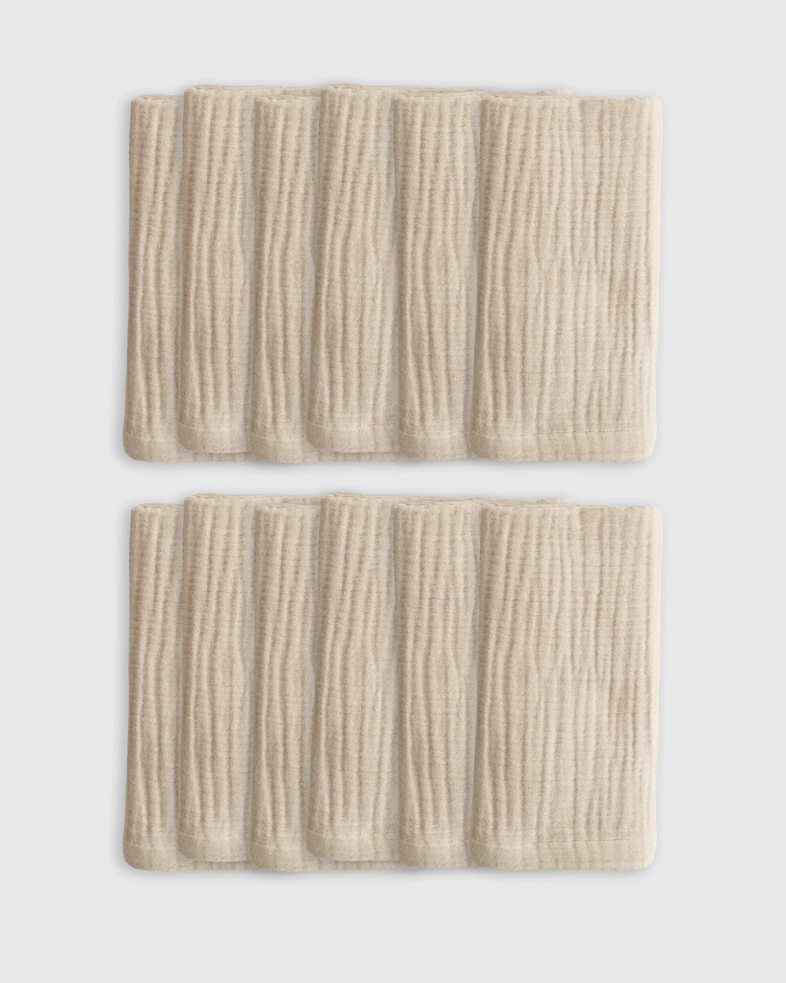 Organic Airy Gauze Napkins (Set of 12) | Quince